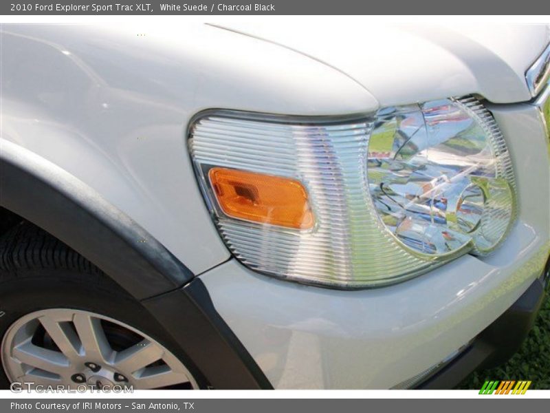 White Suede / Charcoal Black 2010 Ford Explorer Sport Trac XLT