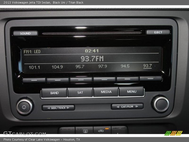 Black Uni / Titan Black 2013 Volkswagen Jetta TDI Sedan