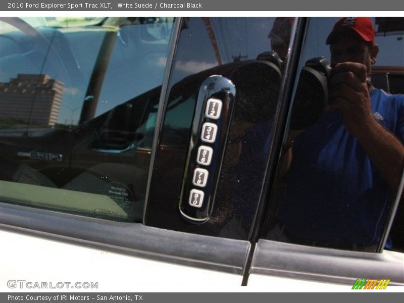 White Suede / Charcoal Black 2010 Ford Explorer Sport Trac XLT
