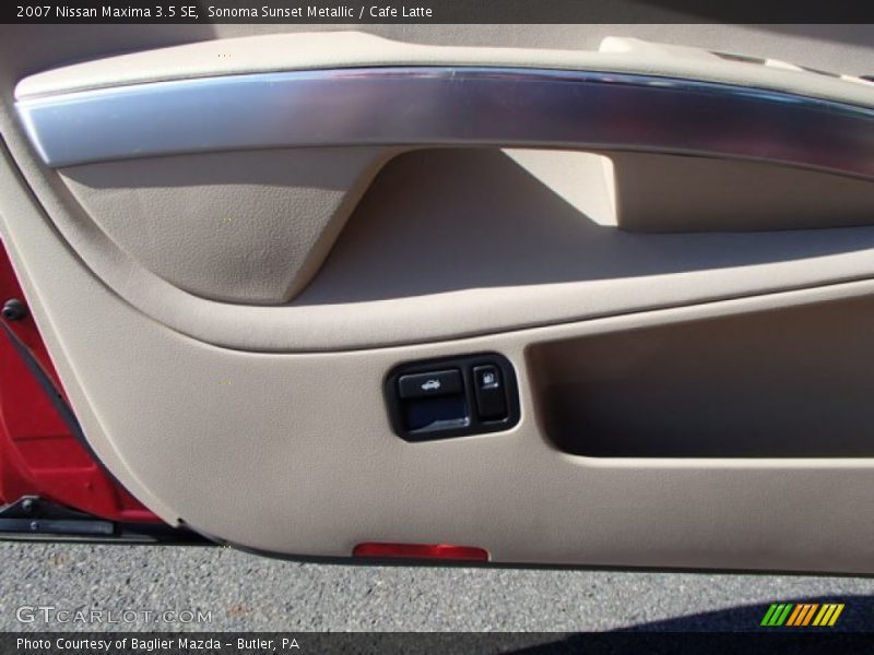 Sonoma Sunset Metallic / Cafe Latte 2007 Nissan Maxima 3.5 SE