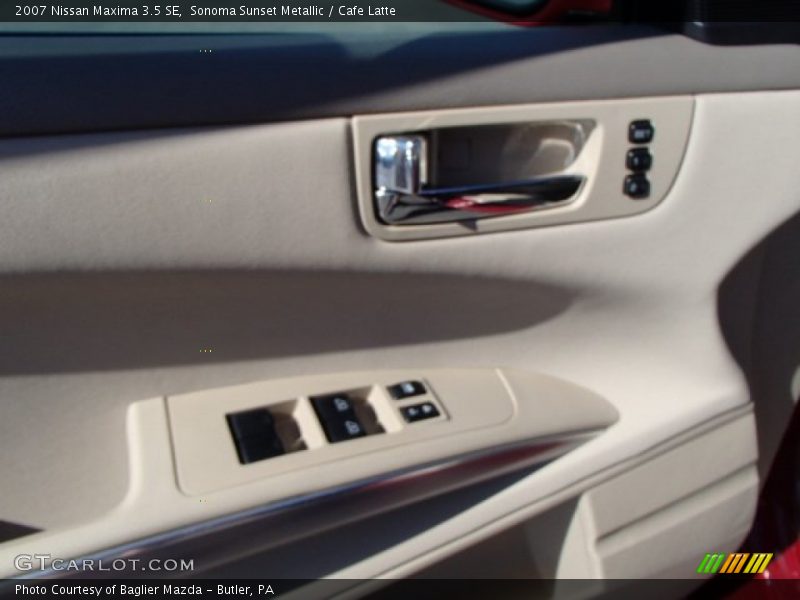 Sonoma Sunset Metallic / Cafe Latte 2007 Nissan Maxima 3.5 SE