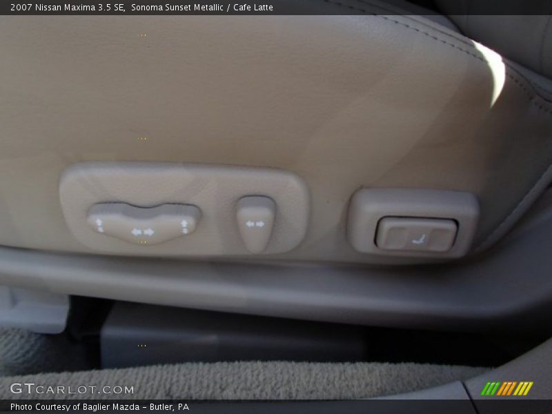 Sonoma Sunset Metallic / Cafe Latte 2007 Nissan Maxima 3.5 SE