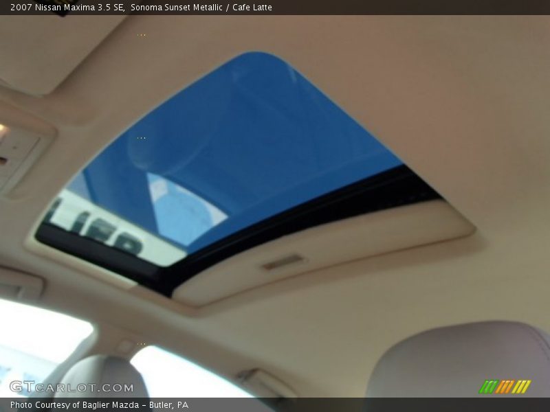 Sonoma Sunset Metallic / Cafe Latte 2007 Nissan Maxima 3.5 SE