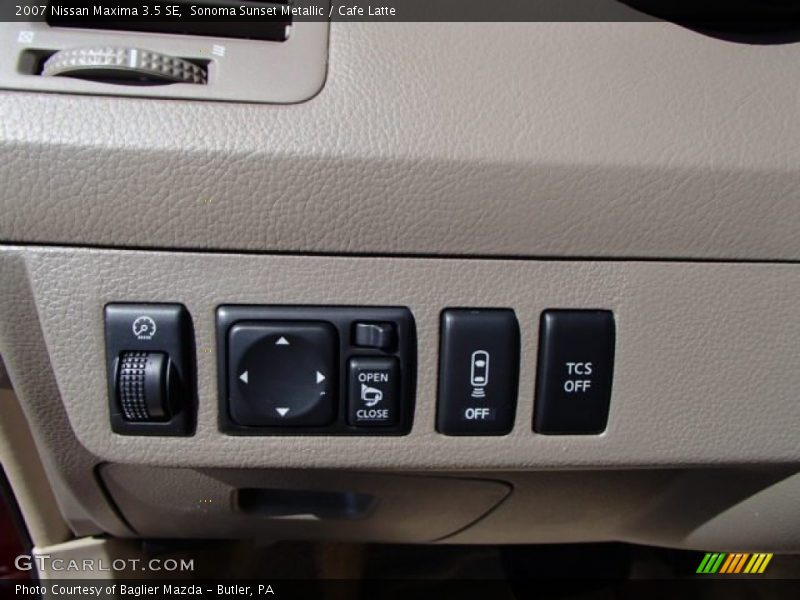 Sonoma Sunset Metallic / Cafe Latte 2007 Nissan Maxima 3.5 SE