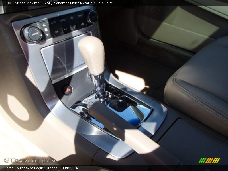 Sonoma Sunset Metallic / Cafe Latte 2007 Nissan Maxima 3.5 SE