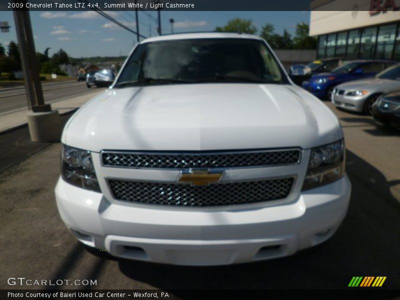 Summit White / Light Cashmere 2009 Chevrolet Tahoe LTZ 4x4