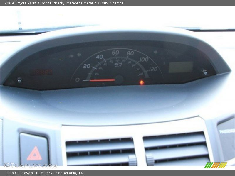 Meteorite Metallic / Dark Charcoal 2009 Toyota Yaris 3 Door Liftback