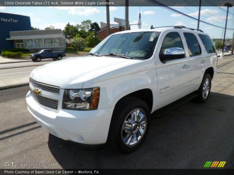 Summit White / Light Cashmere 2009 Chevrolet Tahoe LTZ 4x4