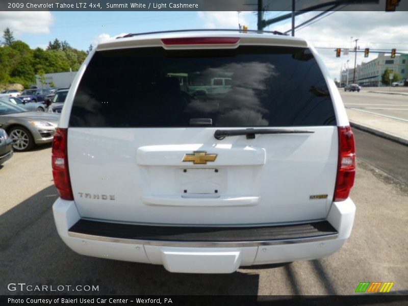 Summit White / Light Cashmere 2009 Chevrolet Tahoe LTZ 4x4