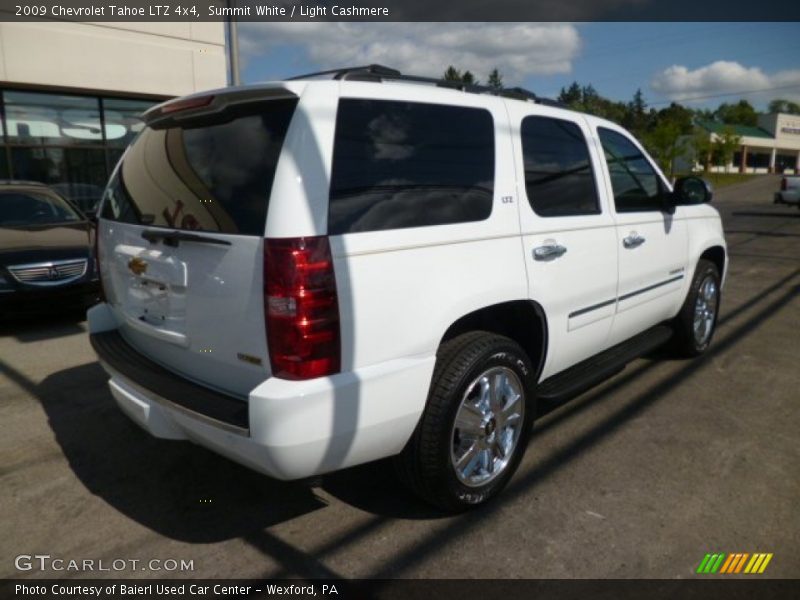 Summit White / Light Cashmere 2009 Chevrolet Tahoe LTZ 4x4