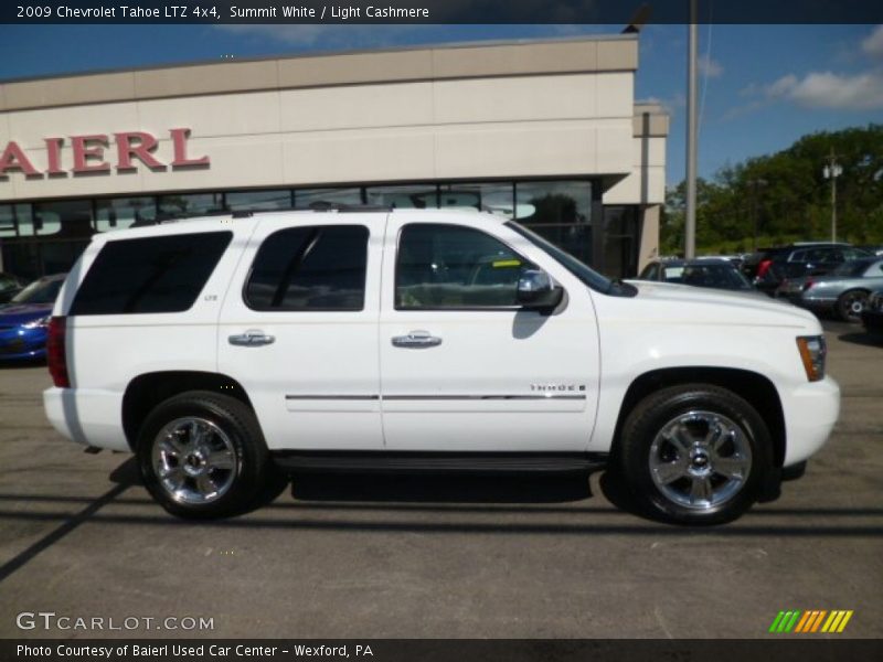 Summit White / Light Cashmere 2009 Chevrolet Tahoe LTZ 4x4
