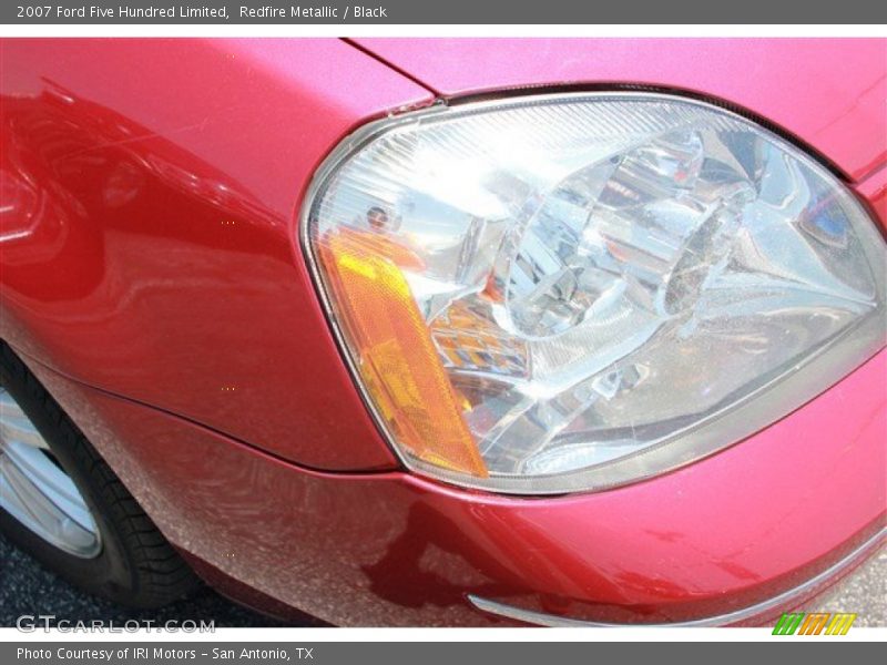 Redfire Metallic / Black 2007 Ford Five Hundred Limited