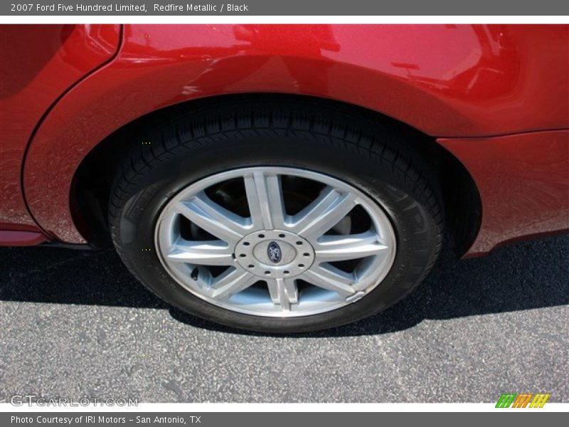 Redfire Metallic / Black 2007 Ford Five Hundred Limited