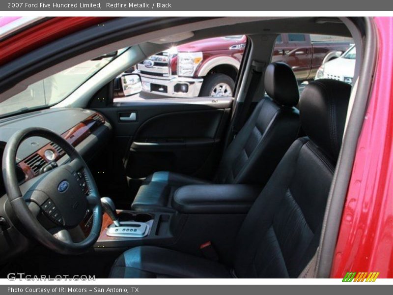 Redfire Metallic / Black 2007 Ford Five Hundred Limited