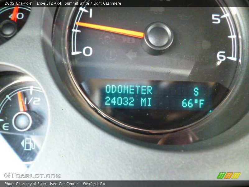 Summit White / Light Cashmere 2009 Chevrolet Tahoe LTZ 4x4
