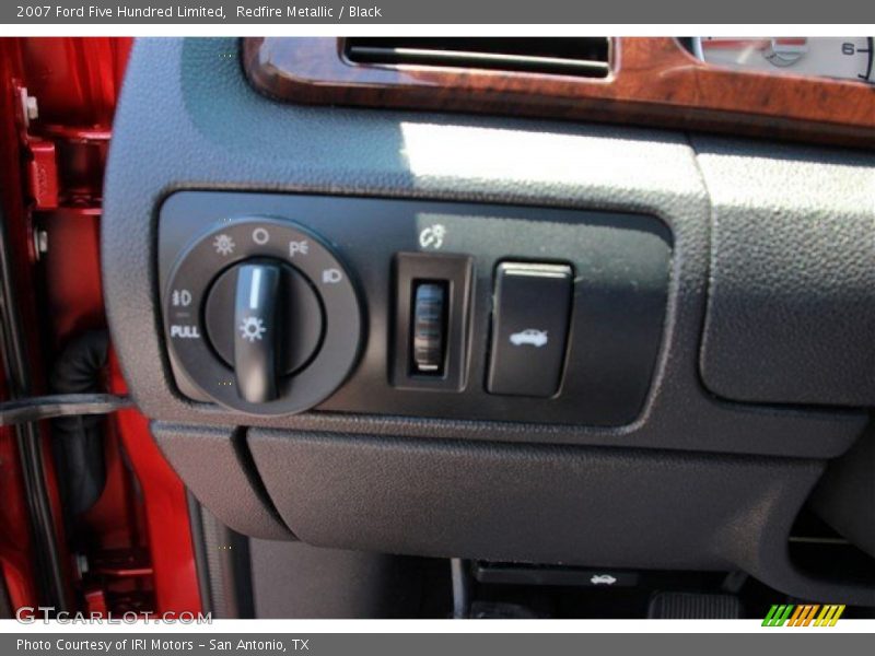 Redfire Metallic / Black 2007 Ford Five Hundred Limited