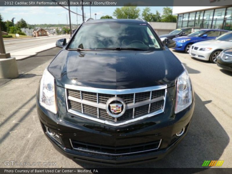 Black Raven / Ebony/Ebony 2012 Cadillac SRX Performance AWD
