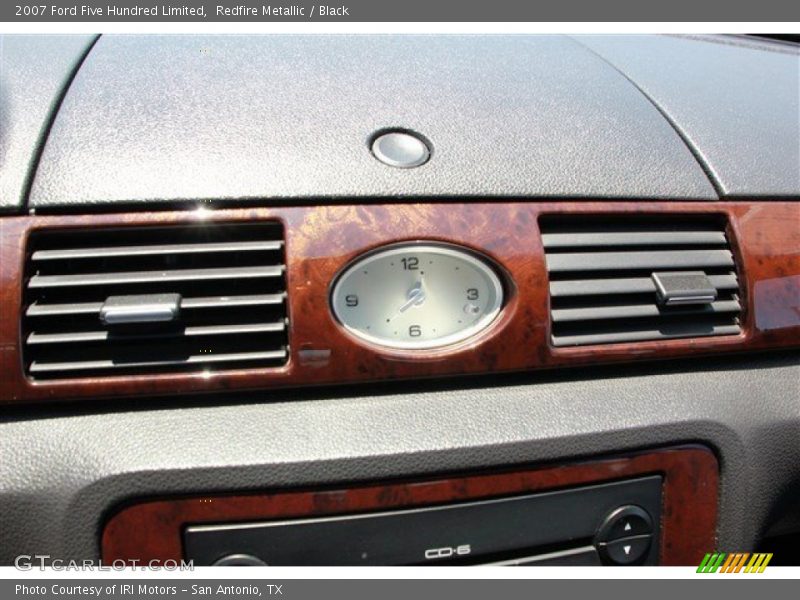 Redfire Metallic / Black 2007 Ford Five Hundred Limited