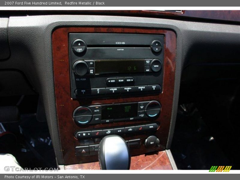 Redfire Metallic / Black 2007 Ford Five Hundred Limited
