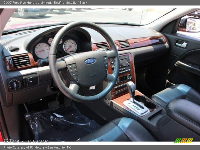 Redfire Metallic / Black 2007 Ford Five Hundred Limited