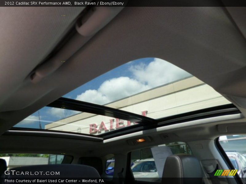 Black Raven / Ebony/Ebony 2012 Cadillac SRX Performance AWD