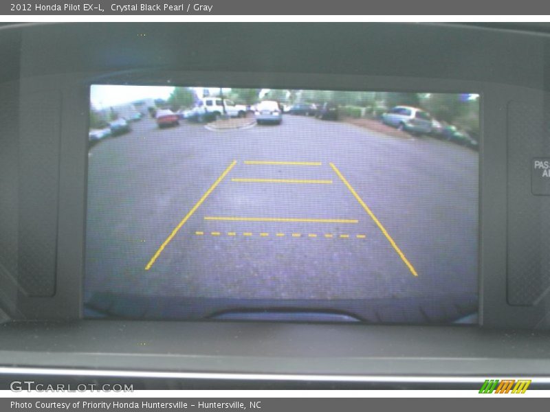Crystal Black Pearl / Gray 2012 Honda Pilot EX-L