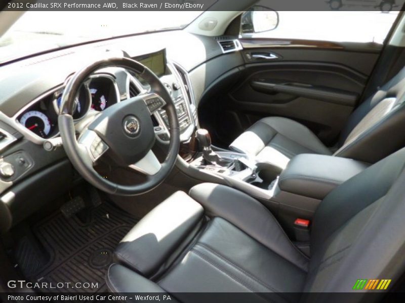 Black Raven / Ebony/Ebony 2012 Cadillac SRX Performance AWD