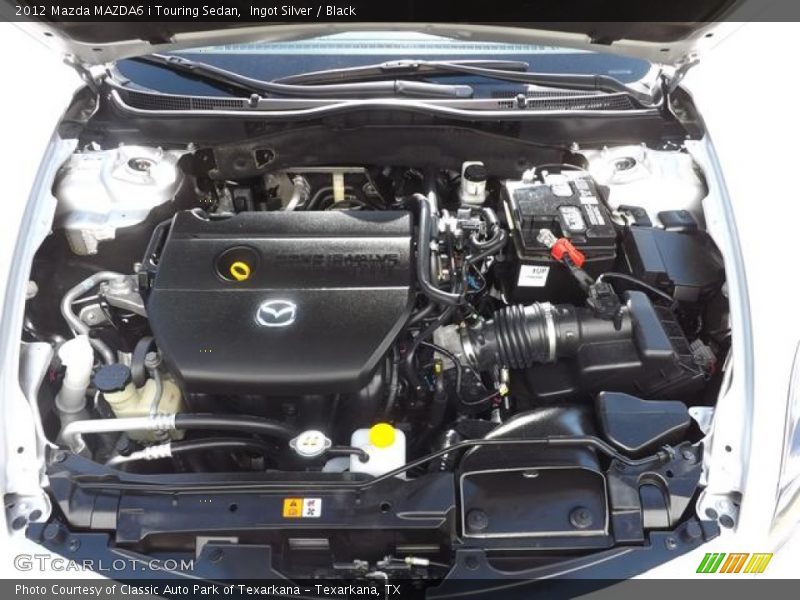 Ingot Silver / Black 2012 Mazda MAZDA6 i Touring Sedan