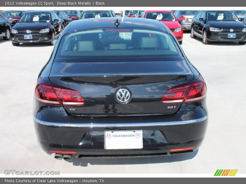 Deep Black Metallic / Black 2013 Volkswagen CC Sport