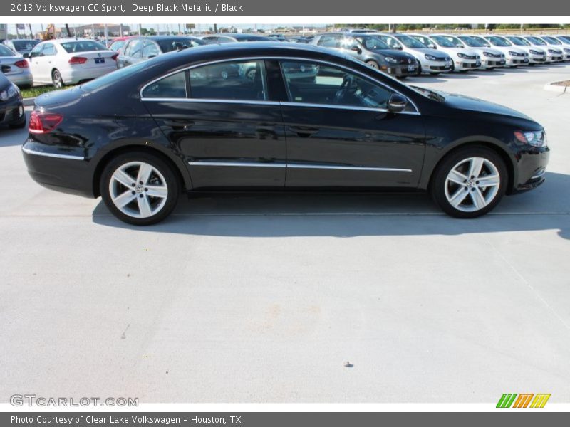 Deep Black Metallic / Black 2013 Volkswagen CC Sport
