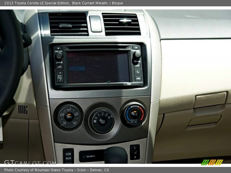 Black Currant Metallic / Bisque 2013 Toyota Corolla LE Special Edition