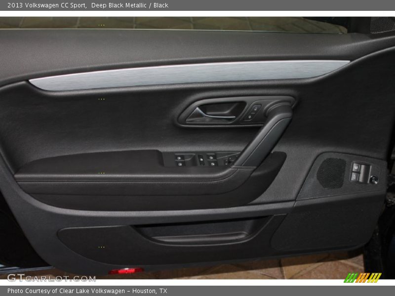 Deep Black Metallic / Black 2013 Volkswagen CC Sport