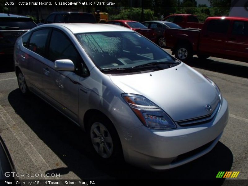 Classic Silver Metallic / Dark Gray 2009 Toyota Prius Hybrid