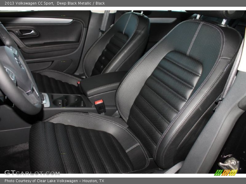 Deep Black Metallic / Black 2013 Volkswagen CC Sport