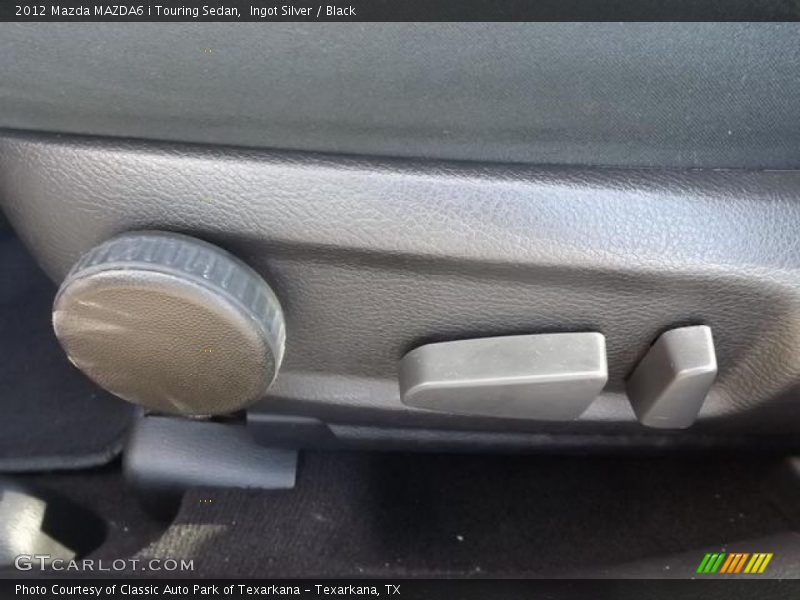 Ingot Silver / Black 2012 Mazda MAZDA6 i Touring Sedan