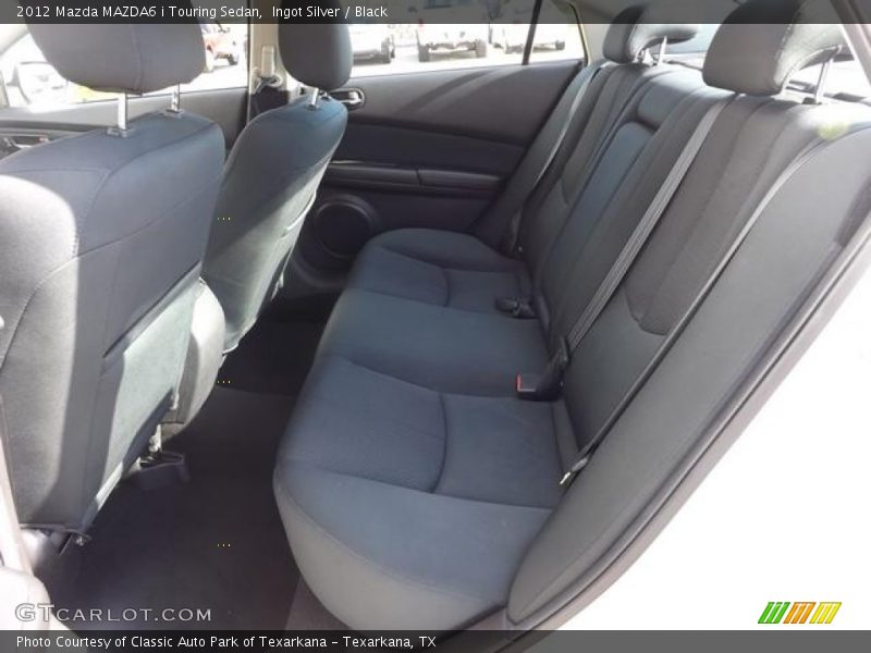 Ingot Silver / Black 2012 Mazda MAZDA6 i Touring Sedan