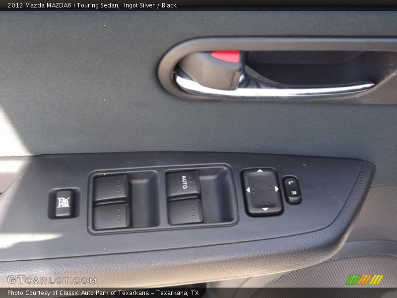 Ingot Silver / Black 2012 Mazda MAZDA6 i Touring Sedan