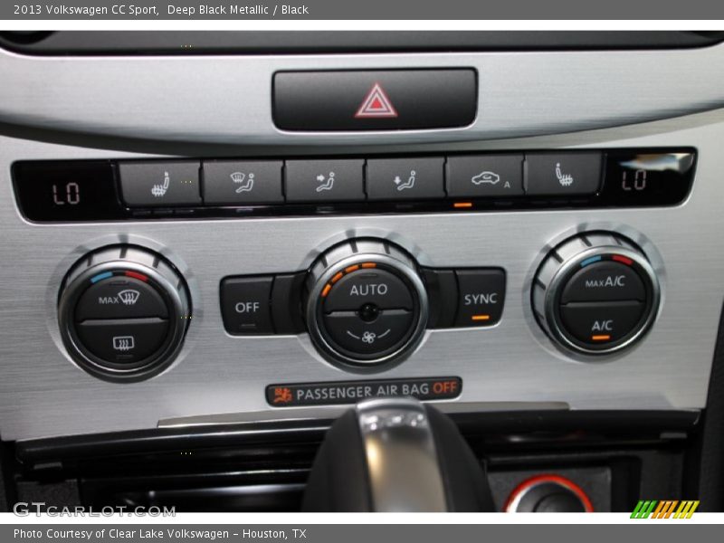 Deep Black Metallic / Black 2013 Volkswagen CC Sport