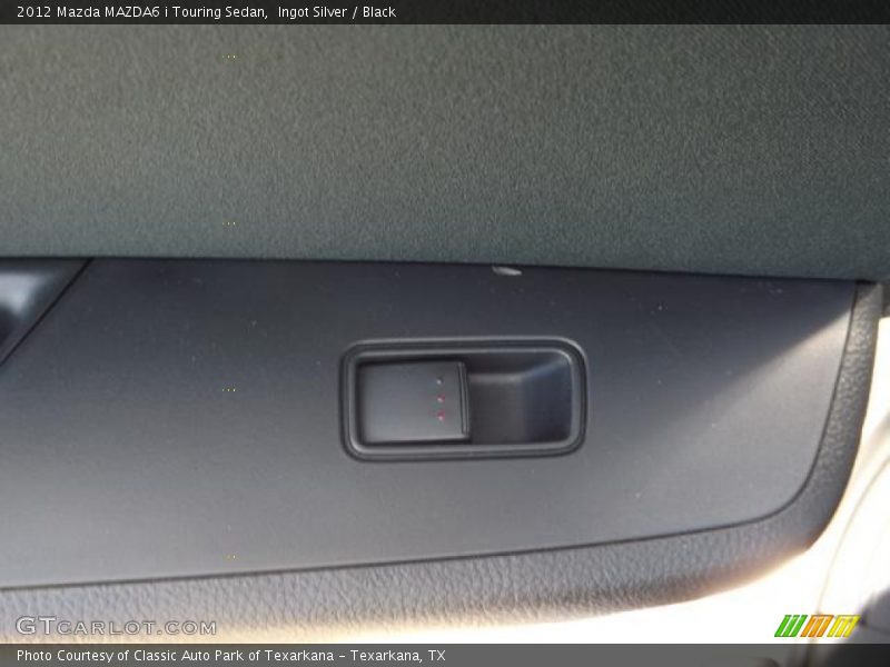 Ingot Silver / Black 2012 Mazda MAZDA6 i Touring Sedan