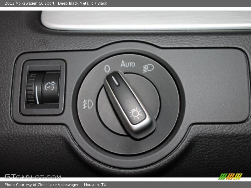 Deep Black Metallic / Black 2013 Volkswagen CC Sport