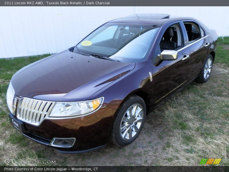 Tuxedo Black Metallic / Dark Charcoal 2011 Lincoln MKZ AWD