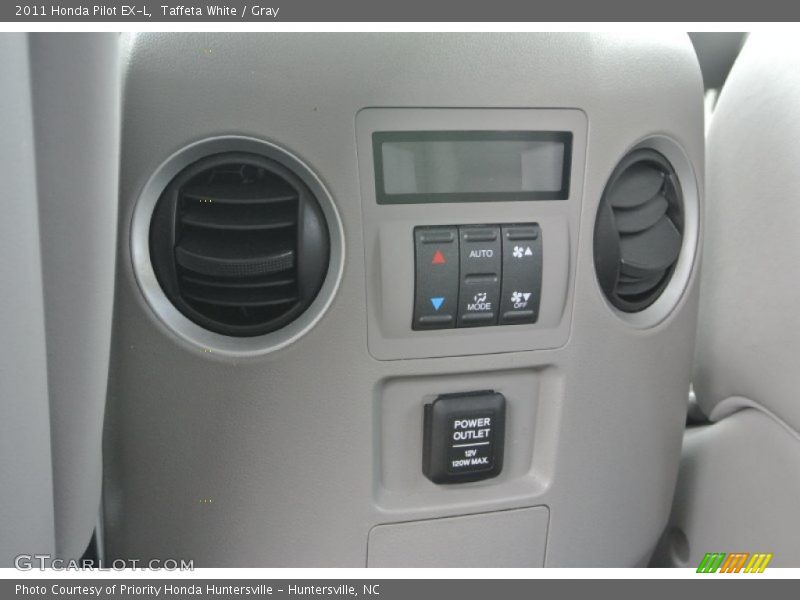 Taffeta White / Gray 2011 Honda Pilot EX-L