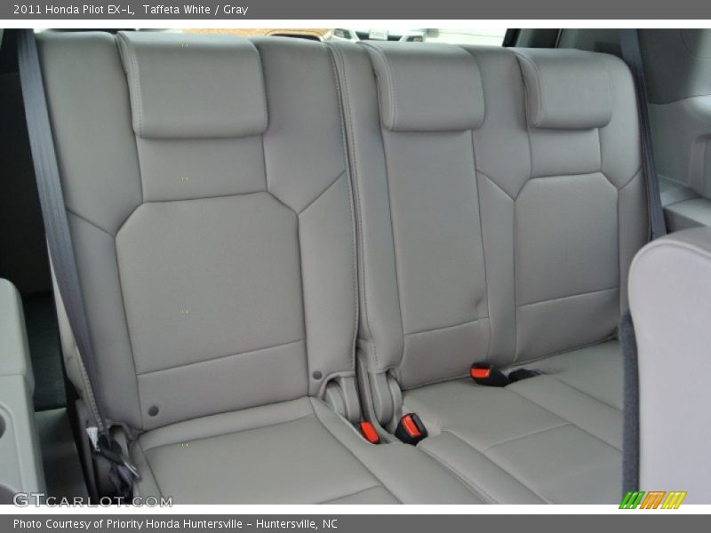 Taffeta White / Gray 2011 Honda Pilot EX-L