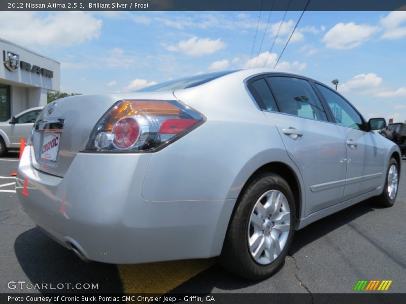 Brilliant Silver / Frost 2012 Nissan Altima 2.5 S