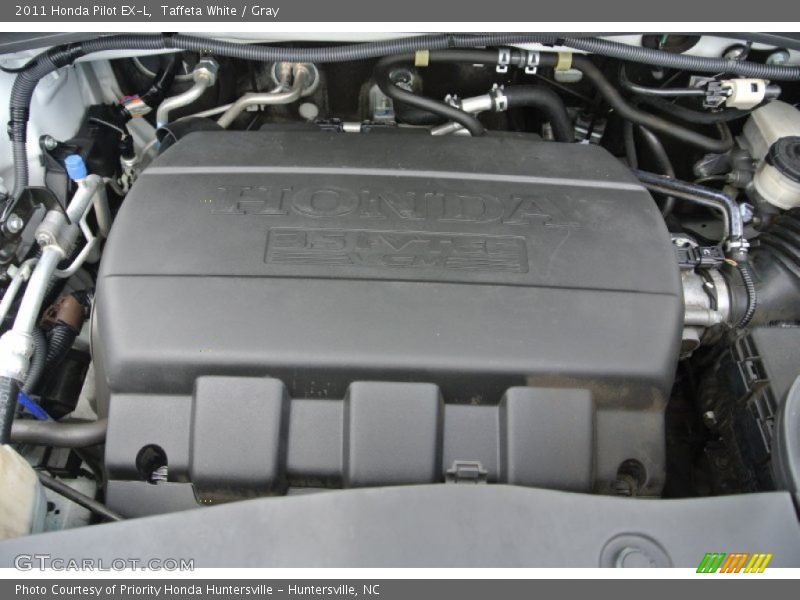 Taffeta White / Gray 2011 Honda Pilot EX-L