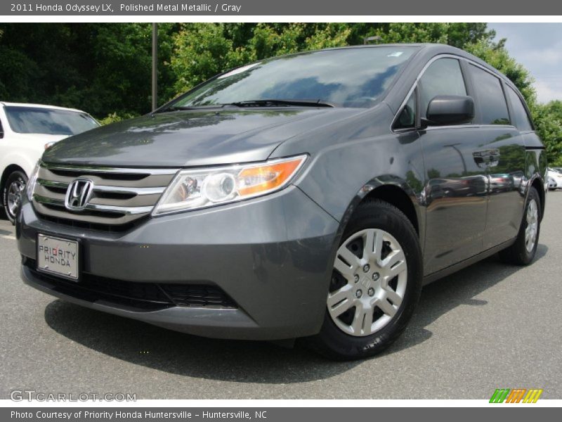 Polished Metal Metallic / Gray 2011 Honda Odyssey LX