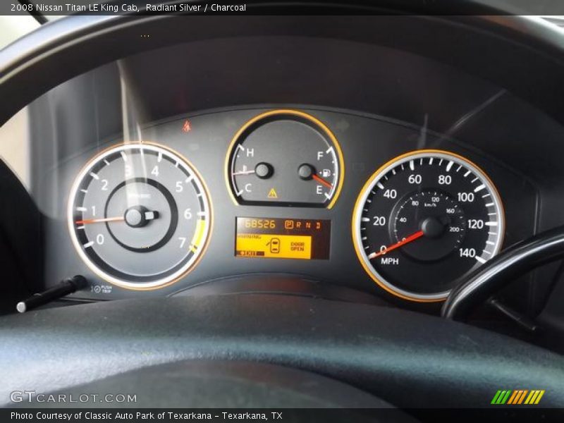  2008 Titan LE King Cab LE King Cab Gauges