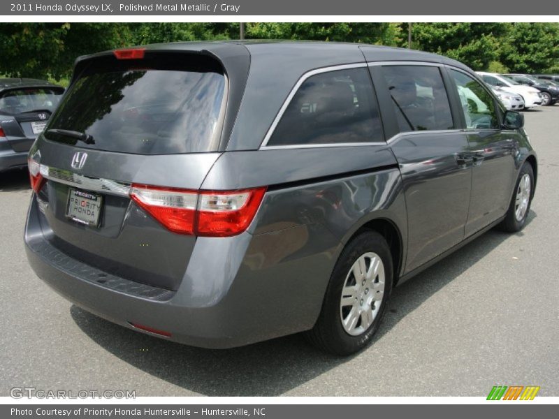 Polished Metal Metallic / Gray 2011 Honda Odyssey LX