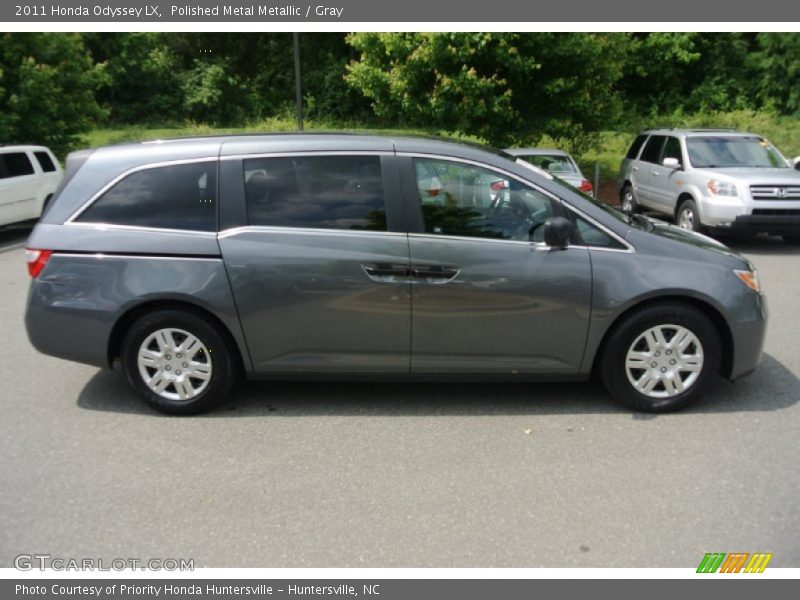 Polished Metal Metallic / Gray 2011 Honda Odyssey LX
