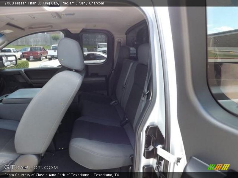 Radiant Silver / Charcoal 2008 Nissan Titan LE King Cab